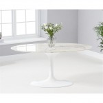 Britt oval dining table